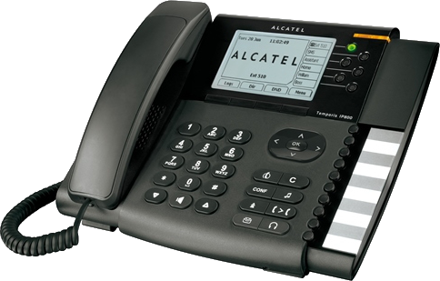 Téléphones de bureau Alcatel‑Lucent Temporis IP 800