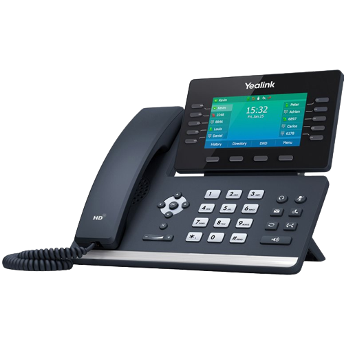 Téléphone Yealink T54W PoE Wifi Bluetooth 16SIP couleur 4
